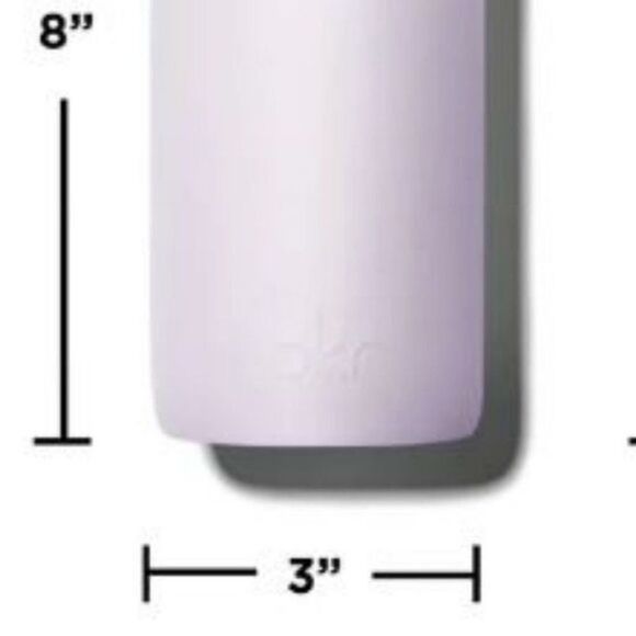 BKR FLIRT 500ML 16oz Opaque Fuschi fog Glass + silicone water bottle BARBIE PINK - Picture 8 of 9